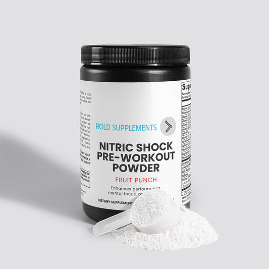 Nitric Shock Pre-Workout Powder (Fruit Punch)