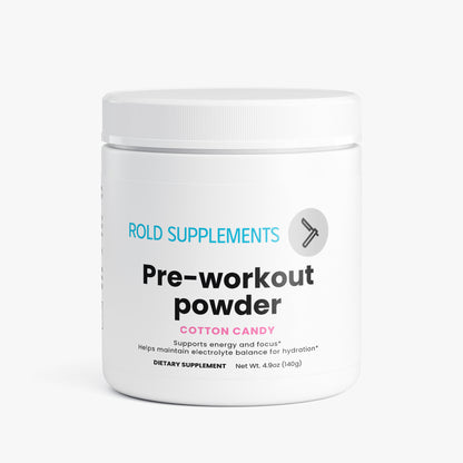 Pre-workout Powder (Cotton Candy)