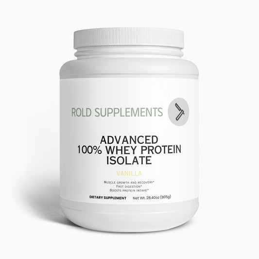 Advanced 100% Whey Protein Isolate (Vanilla)