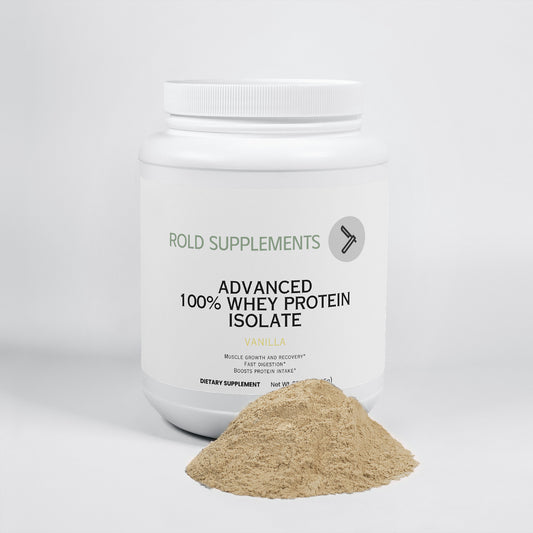 Advanced 100% Whey Protein Isolate (Vanilla)