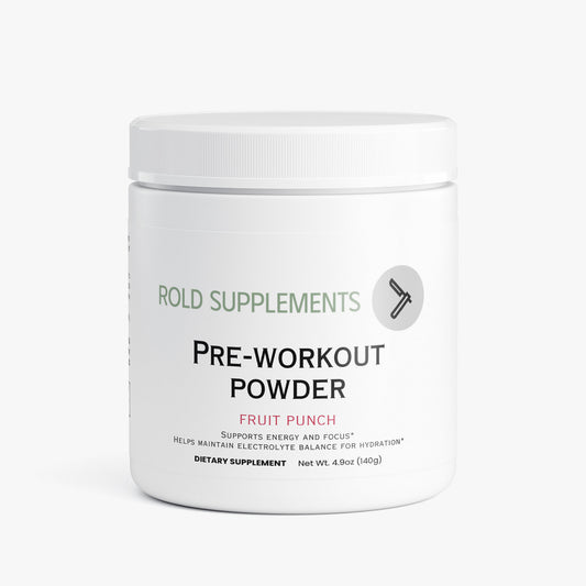 Pre-workout Powder (Fruit Punch)