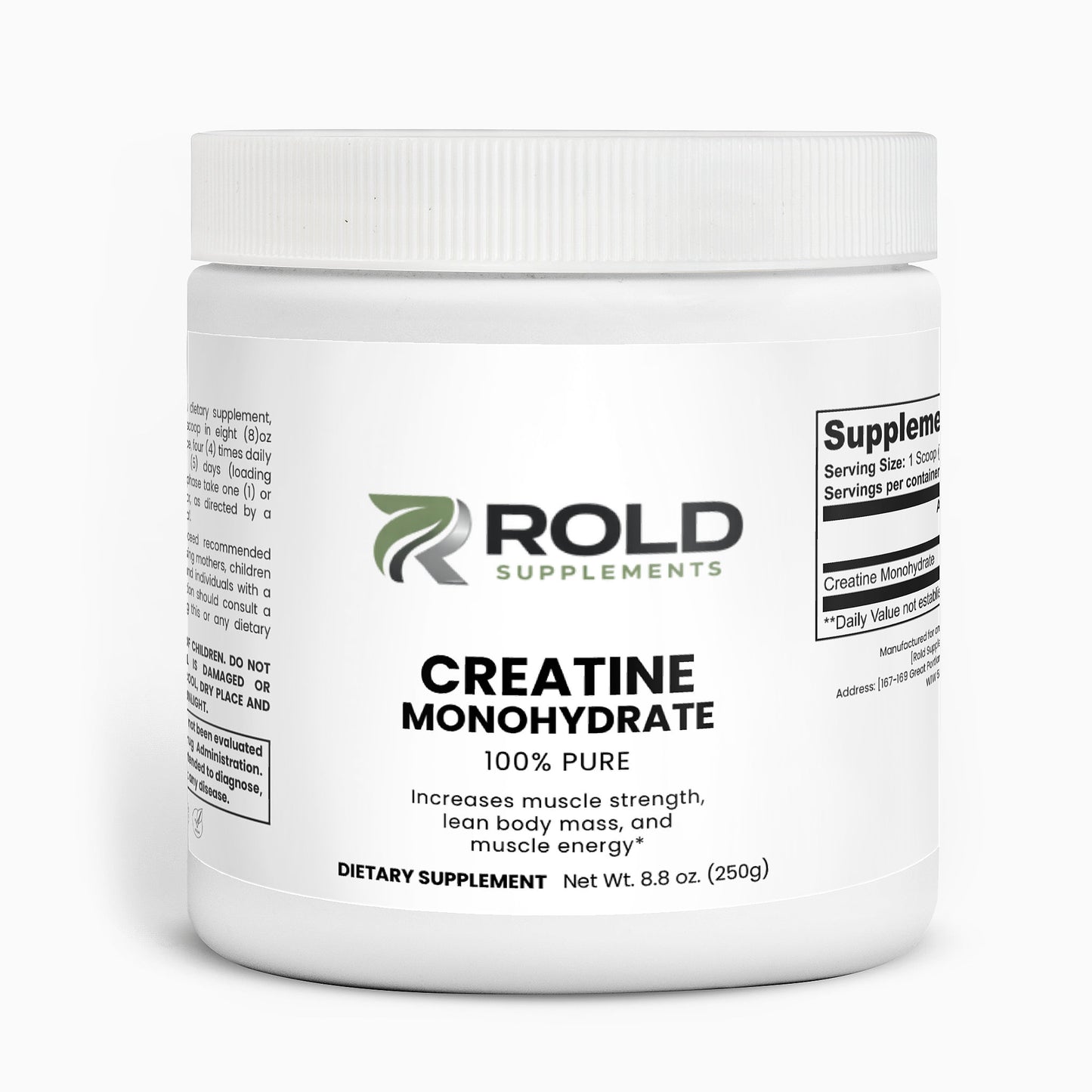 Creatine Monohydrate – Strength & Power