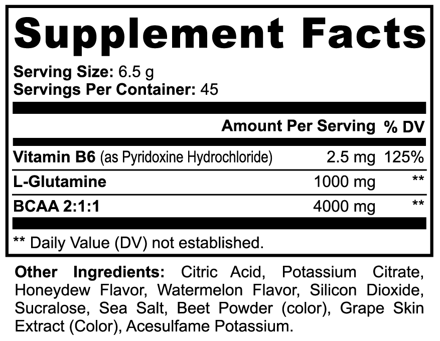 Post-Workout BCAA